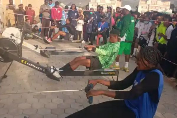 NUGA 2025: ESUT and NAUB Shine in Rowing Ergometer Events as Athletes Deliver Record-Setting Performances