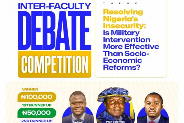 EduTV Nigeria, Adeleke University Spark Intellectual Showdown on Nigeria’s Security Policy Debate By Afolabi John Toluwani
