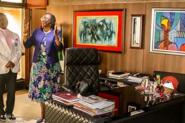 UNILAG VC Welcomes MFM General Overseer, Dr. D.K. Olukoya, After Funding Renovation of Key Administrative Offices