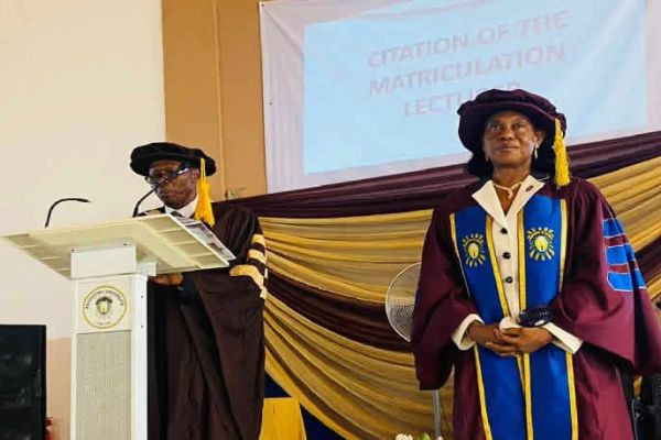 University Don Counters “School Is a Scam” Narrative at Matriculation Ceremony