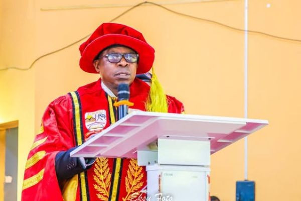 EKSU VC Assures Fresh Students of Stable Academic Calendar at 2025/2026 Matriculation