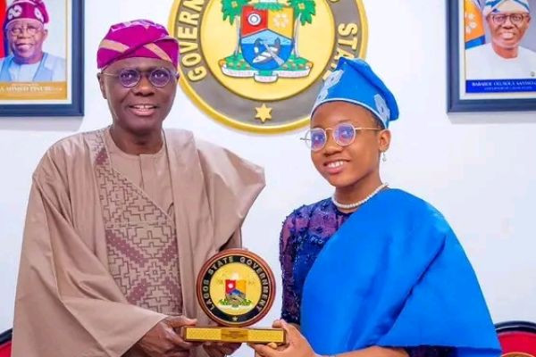 Sanwo-Olu Hosts Lagos One-Day Governor, Celebrates Academic Excellence