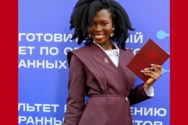 Nigerian Doctor Excels in Russia, Graduates with 4.90 CGPA